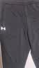 安德玛（Under Armour）男女针织长裤 时尚简约潮流宽松舒适透气运动休闲裤子 黑色01 M 实拍图