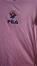 斐乐（FILA） 女装官方女士短袖T恤夏季休闲运动内搭t恤百搭短T上衣 麦町粉-F51W328152FPK M （165/84A/M） 实拍图