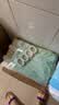 韩娜（Hanna）浴帘布浴室隔断帘洗澡帘免打孔套装卫生间窗帘门帘淋浴防水防霉 芭蕉叶（保暖防水-防霉不透） 单帘150宽*180高+挂环（不含杆） 实拍图