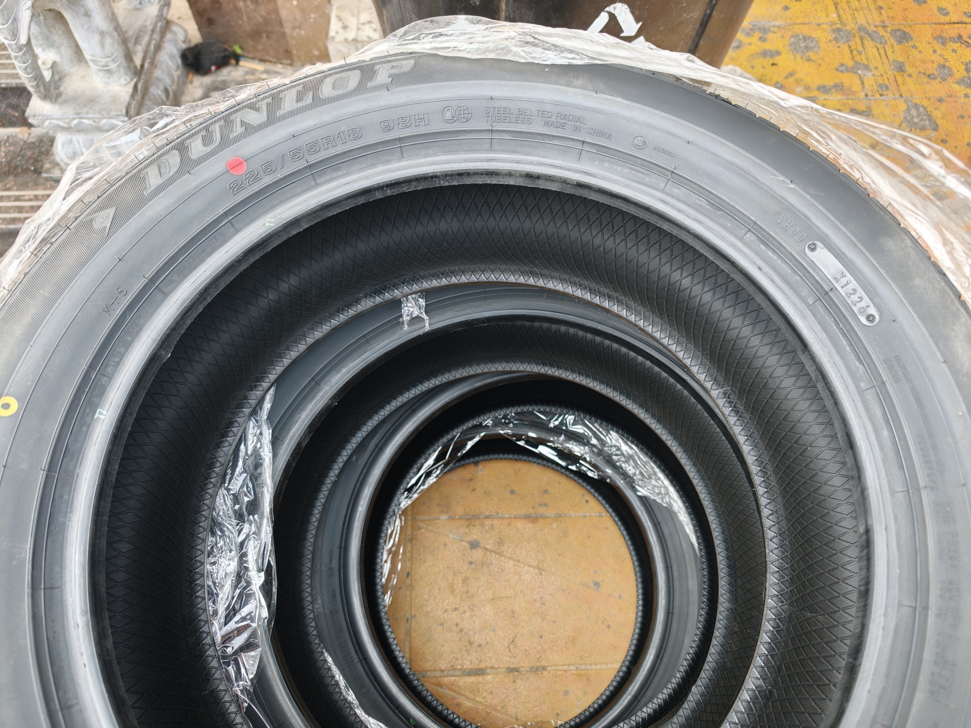 邓禄普（DUNLOP）汽车轮胎 225/55R18 98H SP SPORT 5000 原配三菱 欧蓝德 实拍图