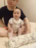 babycare纯棉短袖套头三角爬服宝宝连体衣男童女童衣服 哆咔庄园80cm 实拍图