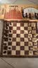 紫湖国际象棋高档胡桃实木棋子大号可折叠实木棋盘套装送皇后2颗专用 实拍图