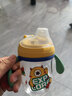 babycare儿童水杯学饮杯宝宝喝水杯伊萌仔水杯鸭嘴杯盖洛克黄 实拍图