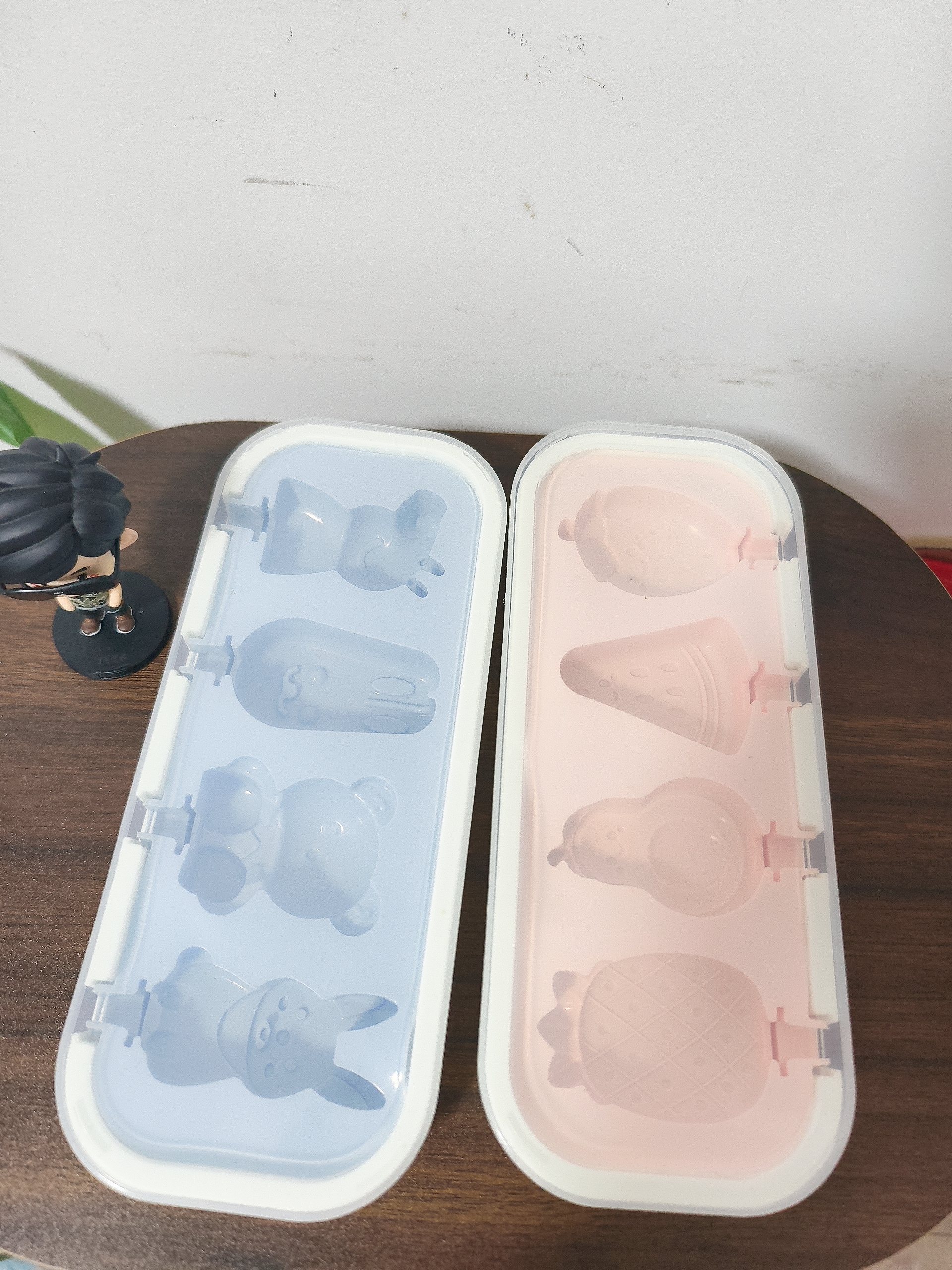 述屋说雪糕模具冰淇淋模具食品级儿童硅胶冰棍神器带盖自制冰棒冰糕双层 实拍图