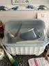 京严装碗筷收纳盒碗柜沥水碗架餐具碗碟碗盘置物架厨房带盖沥碗放碗箱 实拍图