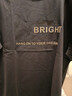京东京造【凉感印花T】短袖男士t恤男抗菌防螨 bright黑色 M 实拍图