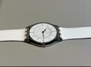 斯沃琪（Swatch）瑞士手表 超薄轻音学生考试腕表石英表开学礼物 蝉翼白2.0 实拍图