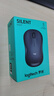 罗技（Logitech）M221 轻音鼠标 无线鼠标 办公鼠标 对称鼠标 带无线微型接收器 雾霭蓝 实拍图