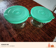 网红咸菜碗玻璃密封罐加厚酱菜盒冰箱保鲜罐小菜泡菜罐分装盒 两只随机装 2个 180ml 实拍图