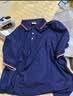 纯界高端POLO衫定制印logo冰丝工作服夏短袖企业团体文化衫 藏蓝 XL 实拍图
