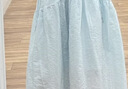 优衣库棉麻层叠连衣裙/无袖女装裙子26春夏新款482788 60 浅蓝色 XL 实拍图