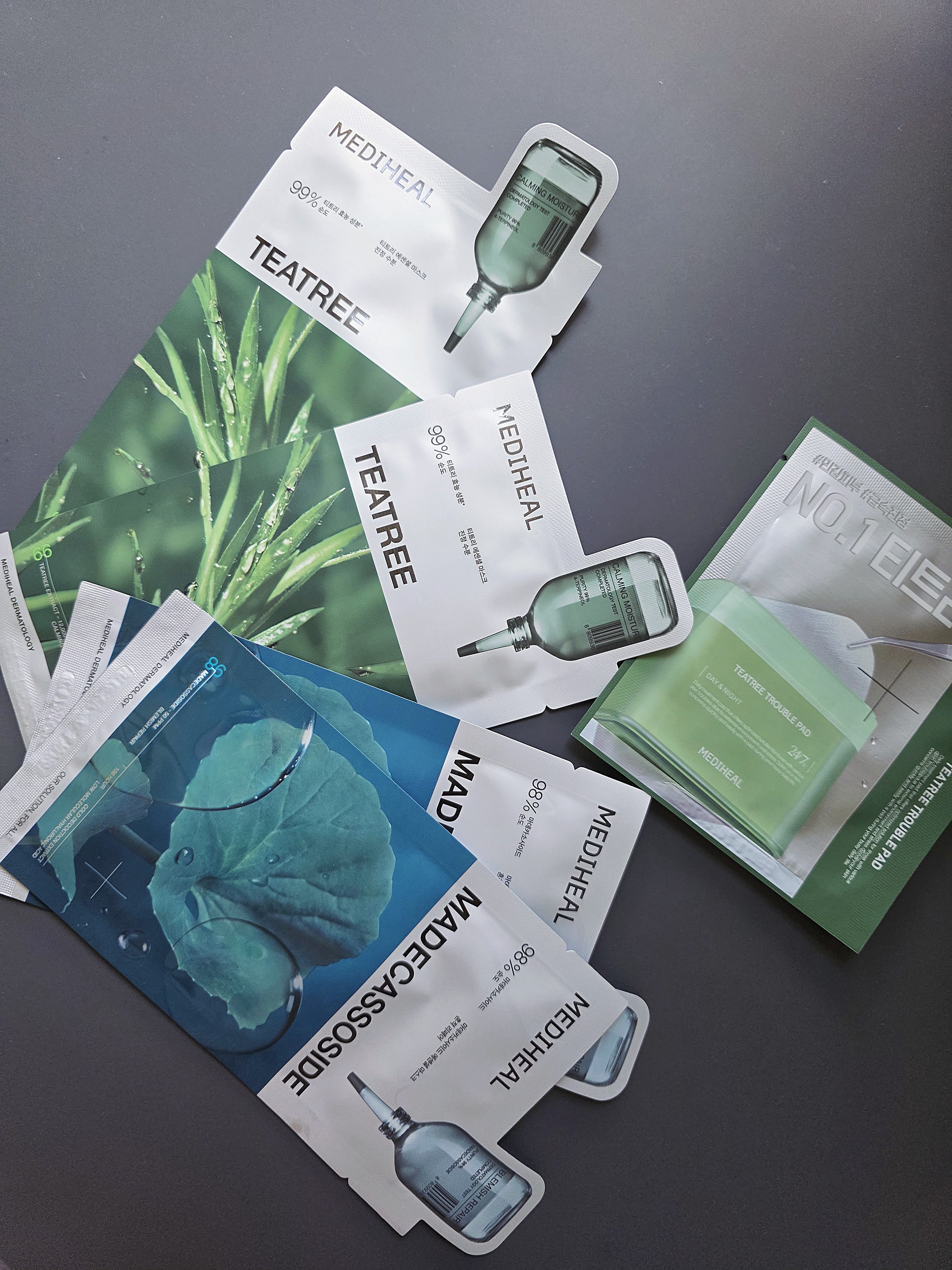 美迪惠尔茶树舒缓维稳面膜痘肌控油抗皱3.0升级版10片/盒男女生日礼物 实拍图