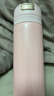 虎牌（TIGER）保温杯一键开启男女轻量型时尚水杯MMX-A30C-PP粉色300ml 实拍图