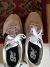 NEW BALANCE NB327官方夏季休闲鞋男鞋女鞋情侣舒适增高鞋百搭潮流厚底运动鞋 米灰色/白色 MS327FE 39.5 (脚长24.5cm) 实拍图