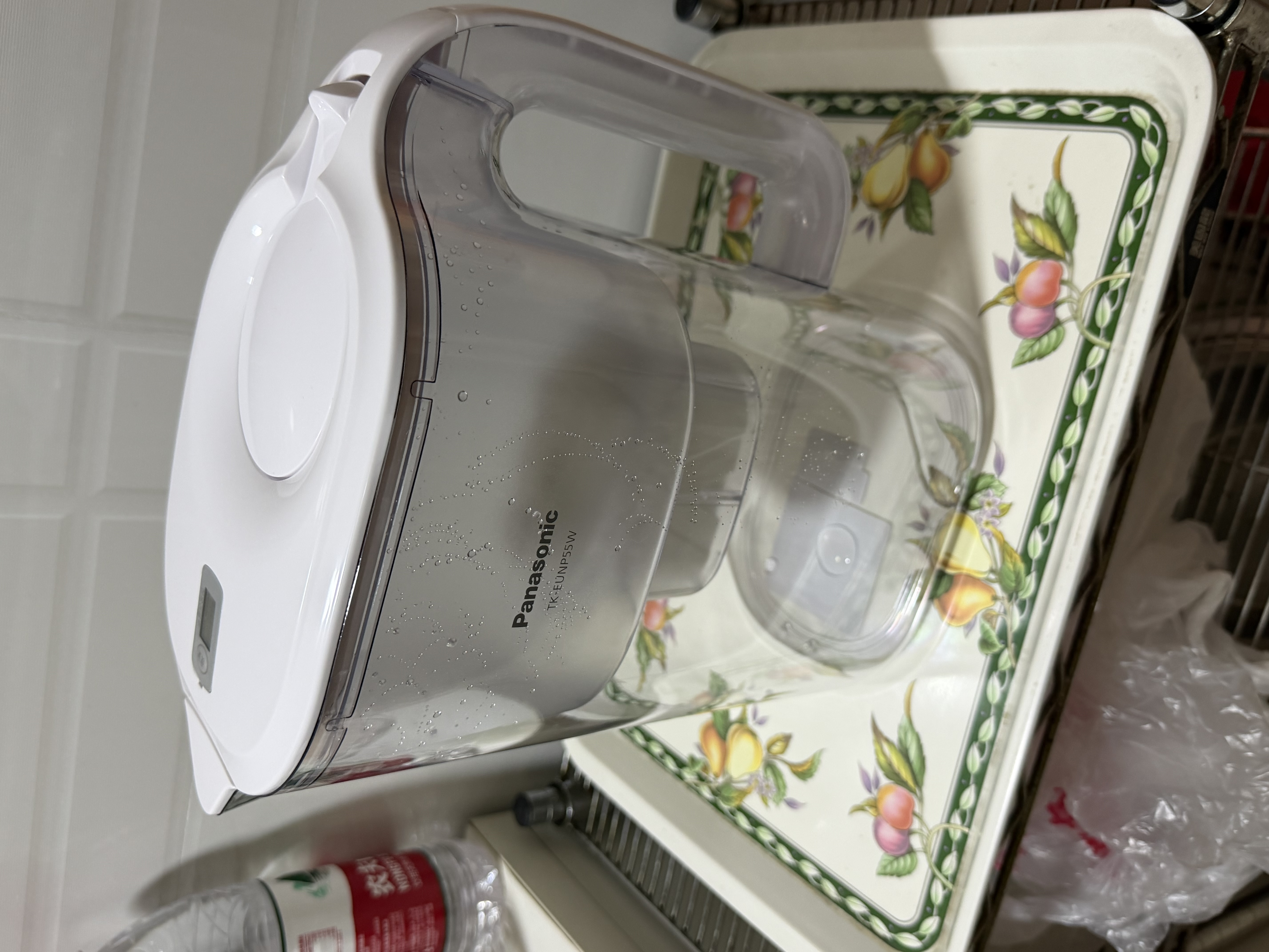 松下（Panasonic）滤水壶3.5L升级款一壶六芯白色家用自来水过滤器净水壶 实拍图