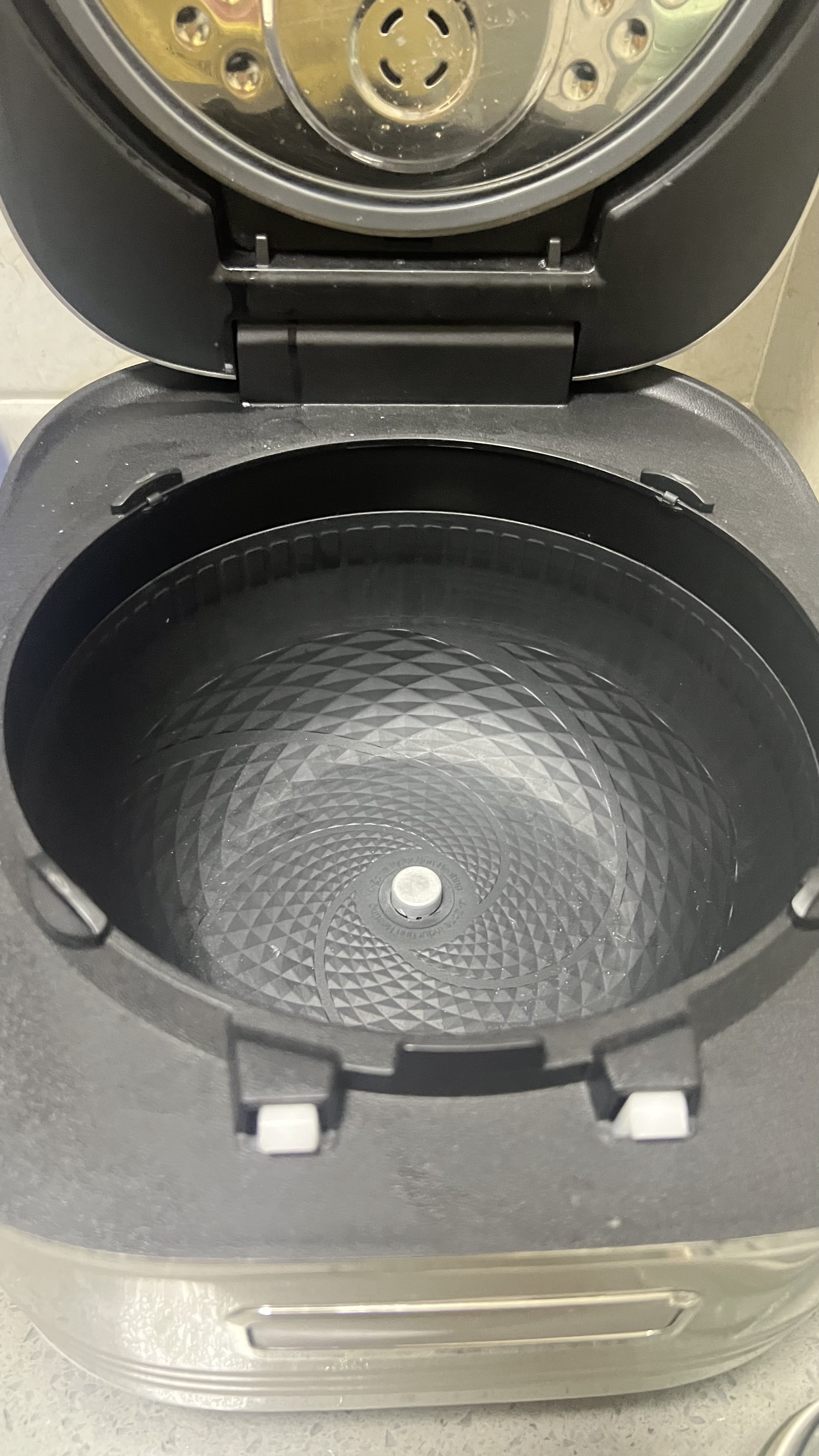 美的（Midea）电饭煲新升级晶钛0涂层花瓣IH加热无涂层3-4人 4-5人316L不锈钢内胆家用4升电饭锅MB-40HB2 实拍图
