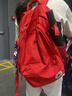 匡威（Converse）Straight Edge夏季男女电脑双肩包书包红色UA5797 UA5797-F97 OSFA 实拍图