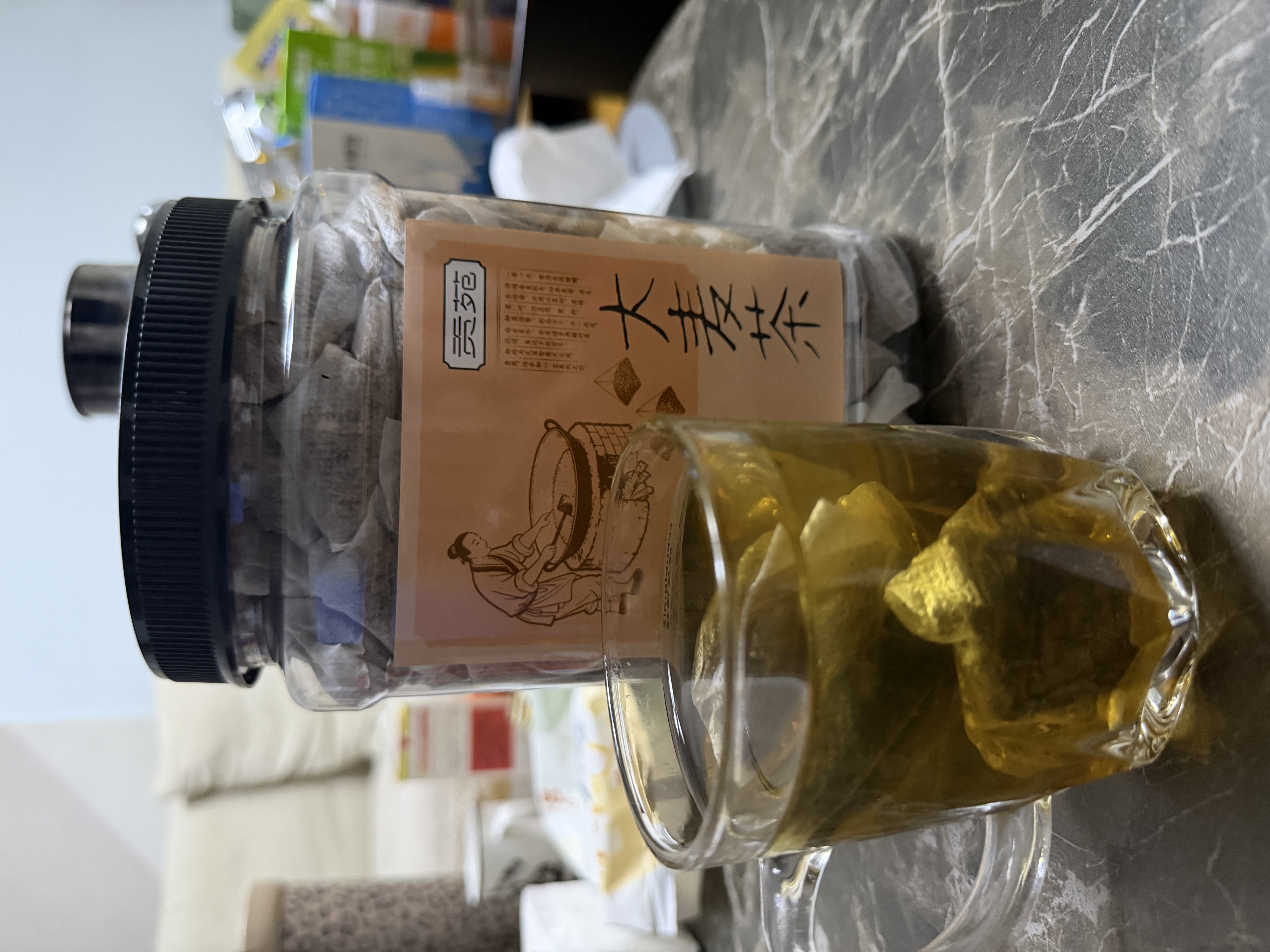 贡苑特级大麦茶【独立小袋100包】麦香浓郁回原味烘焙奶大份量800g 实拍图