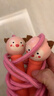 弥鹿（MiDeer）儿童跳绳幼儿园初学大班专用小学生运动训练棉绳可调节木制手柄 狐狸罗茜（新款升级-硅胶防滑） 实拍图