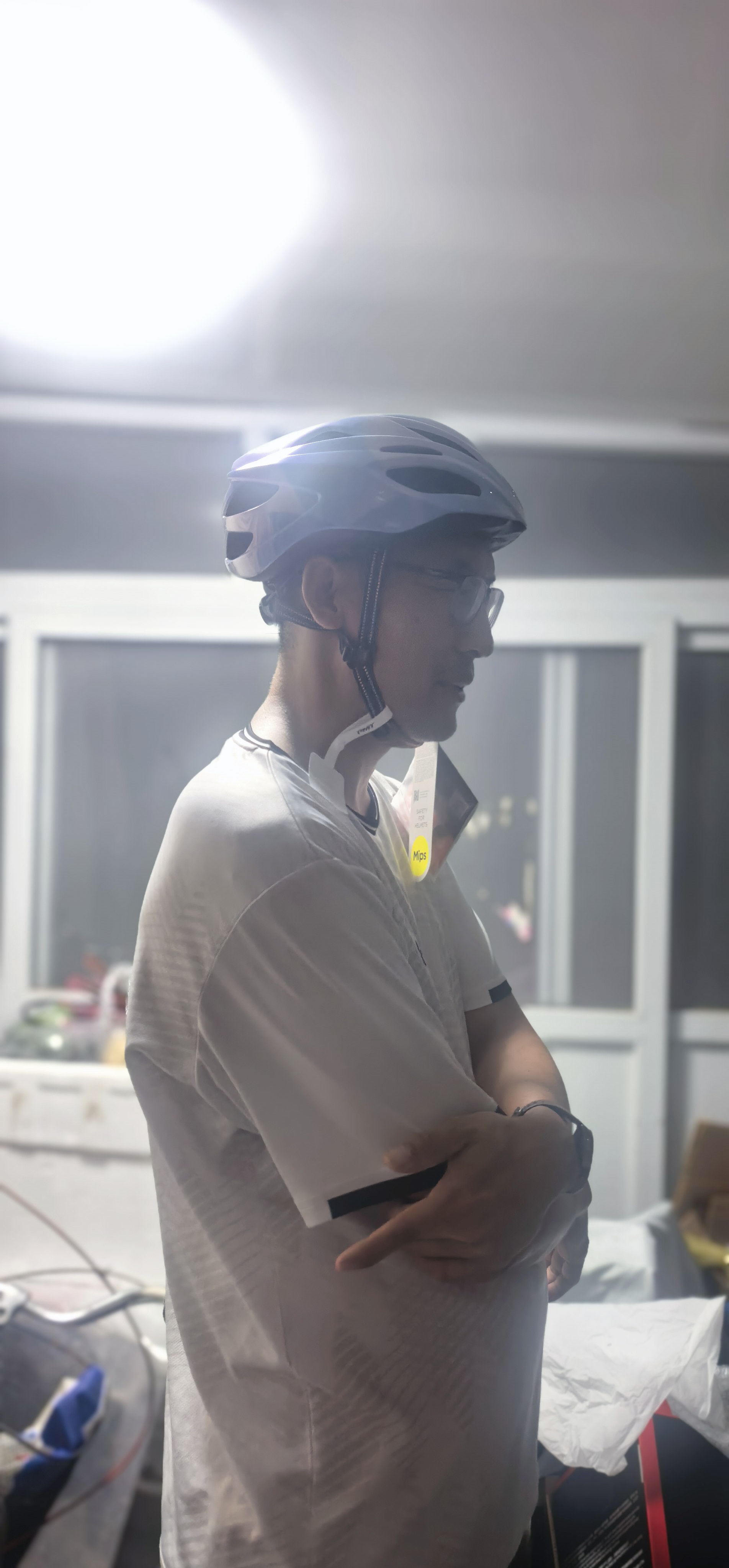 PMT亚洲版MIPS防撞骑行头盔自行车气动安全帽公路山地车男女装备K15 【MIPS】七彩斑斓 | CE+GB双认证 L码 【建议头围57-61cm】男士戴 实拍图