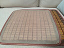 李记花果山沙发垫夏季凉垫麻将凉席沙发坐垫麻将块凉席竹席防滑垫贵妃可定制 窄边碳化色【双牛筋+防滑底】 45cm*45cm 坐垫 实拍图