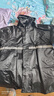 乐优佰易 反光成人雨衣套装分体式 C牛津布单帽檐 XXL 防暴雨含雨裤骑车交通 实拍图