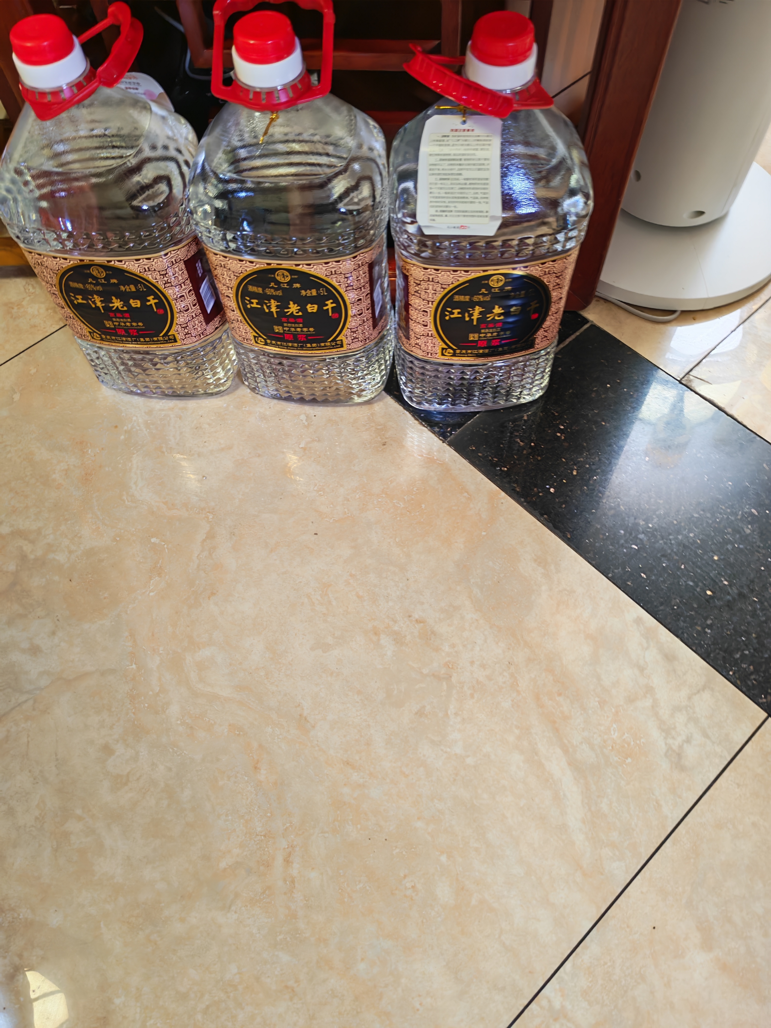 几江江津老白干 小曲清香型白酒 60度 5L*1桶 单桶装 纯粮酿造原浆酒 实拍图