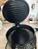 美的（Midea）电饼铛 电饼档 家用双面加热煎烤机烤肉烙饼锅 0氟钛陶晶陶三明治机早餐机下盘可拆电煎锅JKE3067 实拍图