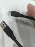 绿联USB3.0数据线Type-C充电线USB-C适用移动硬盘传输U盘苹果17/16/15华为手机平板笔记本电脑车载短线 实拍图