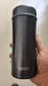 膳魔师（THERMOS）保温杯400ml男女士316钢实用礼物茶漏泡茶保冷水杯子TCCG-401S GY 实拍图