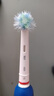 欧乐B（Oral-B）成人电动牙刷P4000深度清洁牙龈按摩3D声波P系列圆头送男友送女友情侣礼赠生日礼物 适配刷头6支【多角度清洁】 实拍图