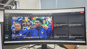 AOC 34英寸WQHD 240Hz 快速液晶1ms HDR400 出厂校色 1500R曲面带鱼屏 游戏电竞显示器宙斯盾 CU34G4Z 实拍图