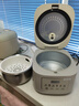 美的（Midea）电饭煲 3L家用电饭锅 316L不锈钢无涂层煮饭锅 2-3人智能预约0涂层煲汤煮粥MB-RE387S 实拍图