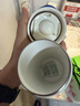 杯具熊（BEDDYBEAR）成人保温杯咖啡杯316内胆男女学生放书包侧兜水杯车载随手杯便携 百事陶瓷咖啡杯-锦缎白400ml 实拍图