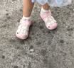 泰兰尼斯童鞋夏季新款学步鞋女童速干透气机能鞋男宝宝防滑涉水凉鞋 白/粉 偏大,建议选小一码 25 内长16.0适合脚长15.3~15.7 实拍图