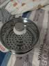 美的（Midea）电煮锅 0涂层不锈钢 宿舍小电锅 多功能家用宿舍泡面小火锅 2.6L蒸煮一体电热锅 XZC2066G 配蒸笼 实拍图