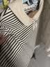 嘟嘟家儿童polo衫秋款休闲男童打底衫秋季女童上衣宝宝衣服 大白90 实拍图