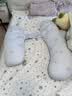 BabyWatch孕妇枕头 U型护腰侧睡枕 托腹 涤纶填充 可拆卸 孕期睡眠 实拍图