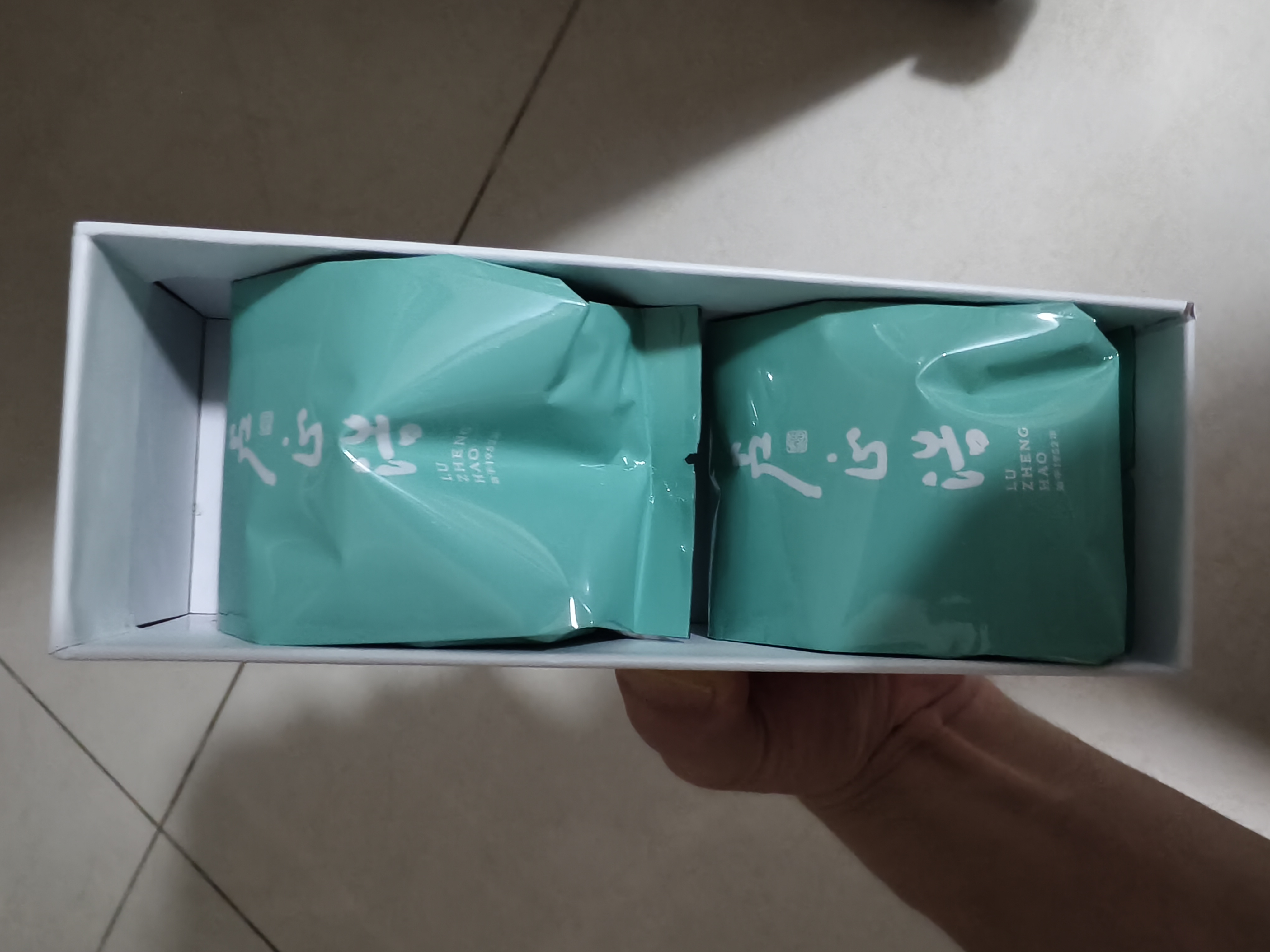 卢正浩绿茶特级明前龙井茶2025新茶 120g钱塘龙井茶叶礼盒长辈送礼 实拍图