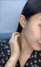 DAISY DREAMS999银彩色淡水珍珠耳钉女养耳洞睡觉免摘耳环小众高级耳饰 3mm白色淡水珍珠【999银】 实拍图