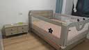 丸丫K2婴儿床围栏宝宝防摔防护栏床上床护栏挡板免打钉三面1.5+2+2 实拍图