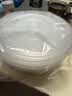 唐宗筷 一次性铝箔餐盒800ml*10个 带盖烤箱家用圆形锡纸碗 保温 野餐 实拍图