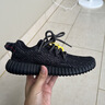阿迪达斯Yeezy350黑武士透气椰子青少年学生鞋 休闲鞋  36.5 实拍图