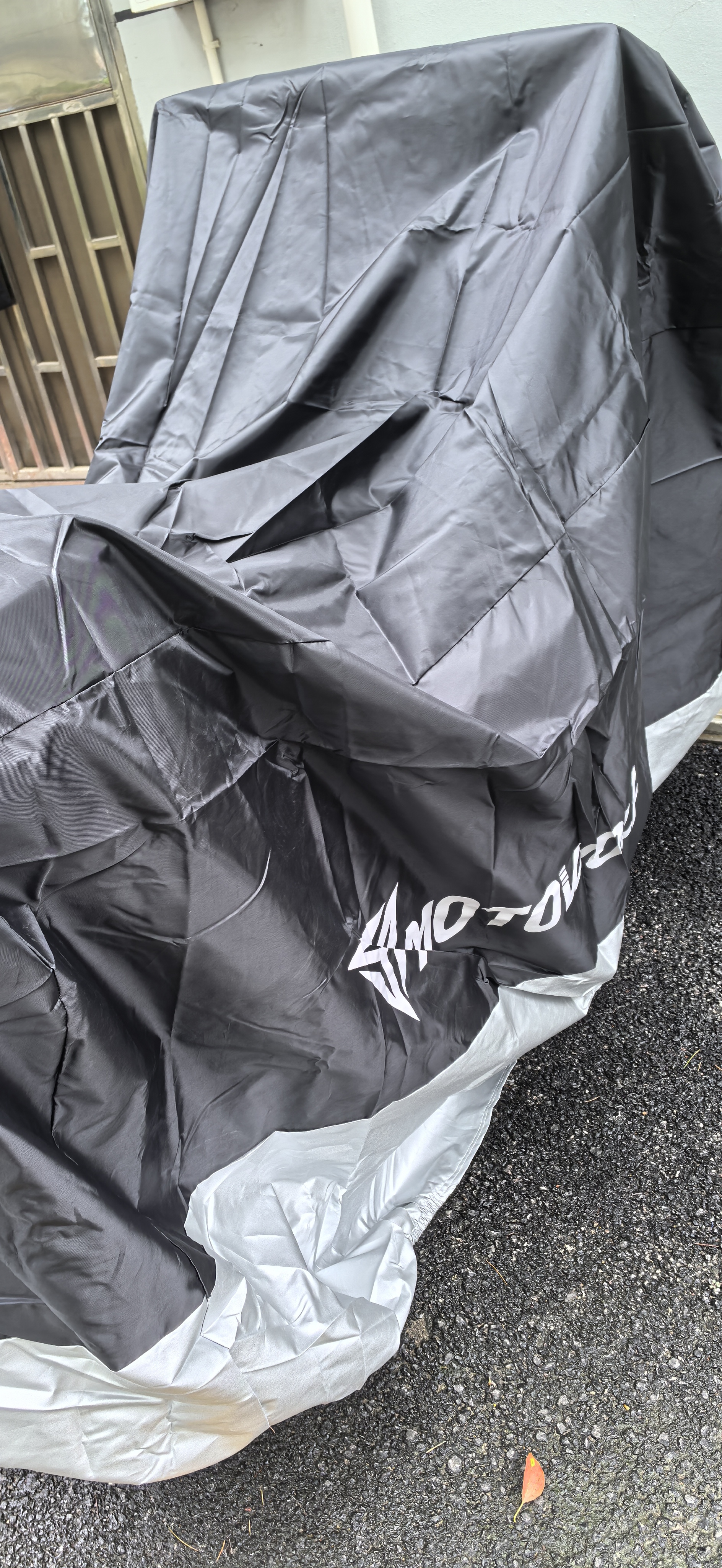 摩多狼（MOTOWOLF）摩托车车罩车衣电动车宝马哈雷防晒防雨防尘罩踏板车车套加厚加大 实拍图