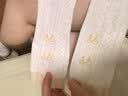 尼多熊婴儿长筒袜夏季薄款棉袜10a类0-3月宝宝新生儿过膝防蚊长袜子 实拍图