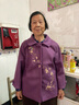 俞兆林中老年女装秋冬装呢大衣妈妈装毛呢外套开衫老年人衣服 Y54C277 实拍图