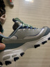 斯凯奇（Skechers）复古老爹鞋厚底增高休闲运动女鞋13143GYBL灰色/蓝色35 实拍图