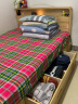 沐眠实木床双人床1.8米2米含床垫现代简约北欧风主卧大床YF-902 1.5C 实拍图