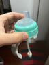 babycare 学饮吸管杯婴儿6个月+ 重力球鸭嘴吸管杯耐摔防漏宝宝儿童水杯 【双杯盖含背带- tritan】蒙因蓝 实拍图