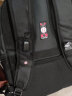 十字勋章瑞士军士刀双肩包男大容量商务背包出差旅行包17.3吋笔记本电脑包 15.6英寸 实拍图
